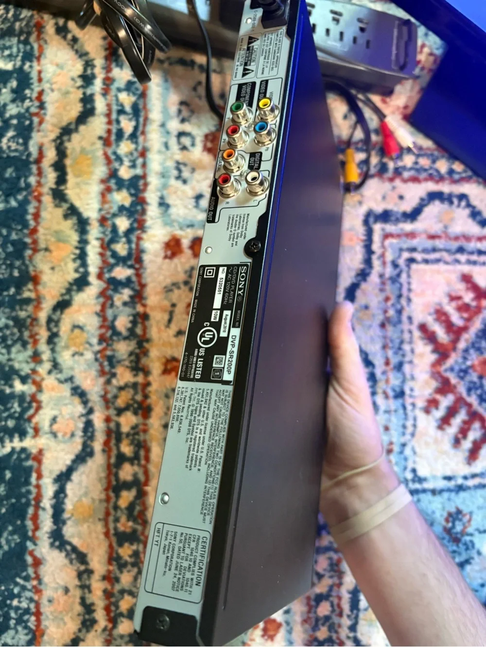 Sony Black DVD/Blu‑ray Player